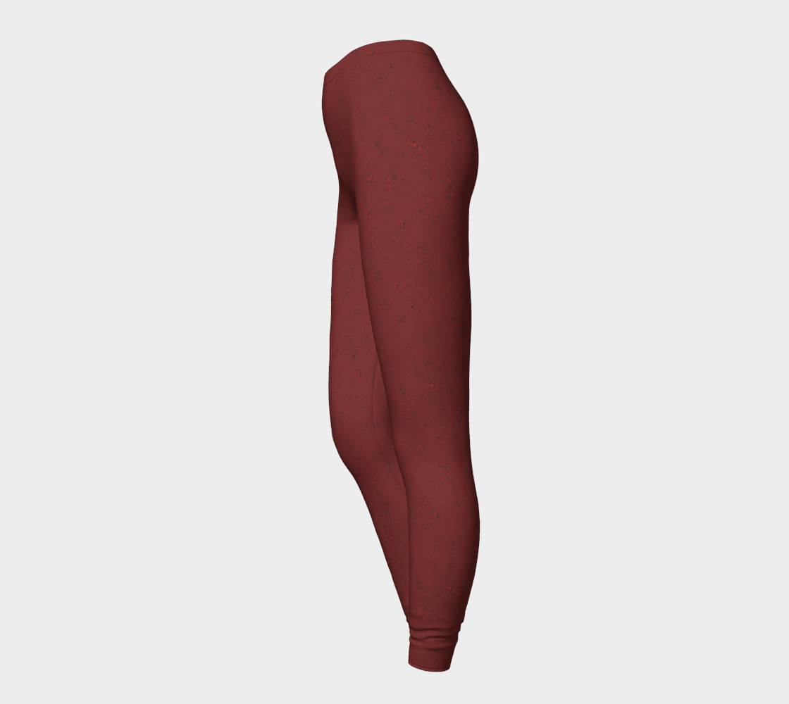 Dark Red Tiger Leggings CAN