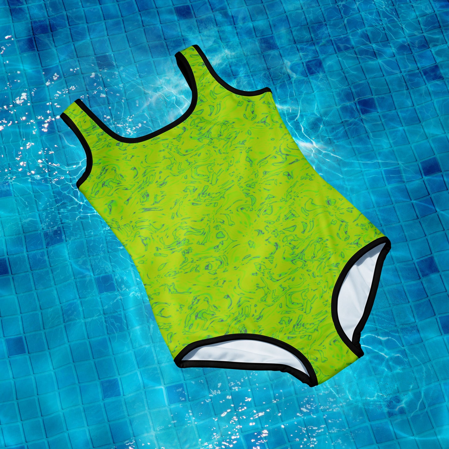 Rorschach Green Youth Swimsuit