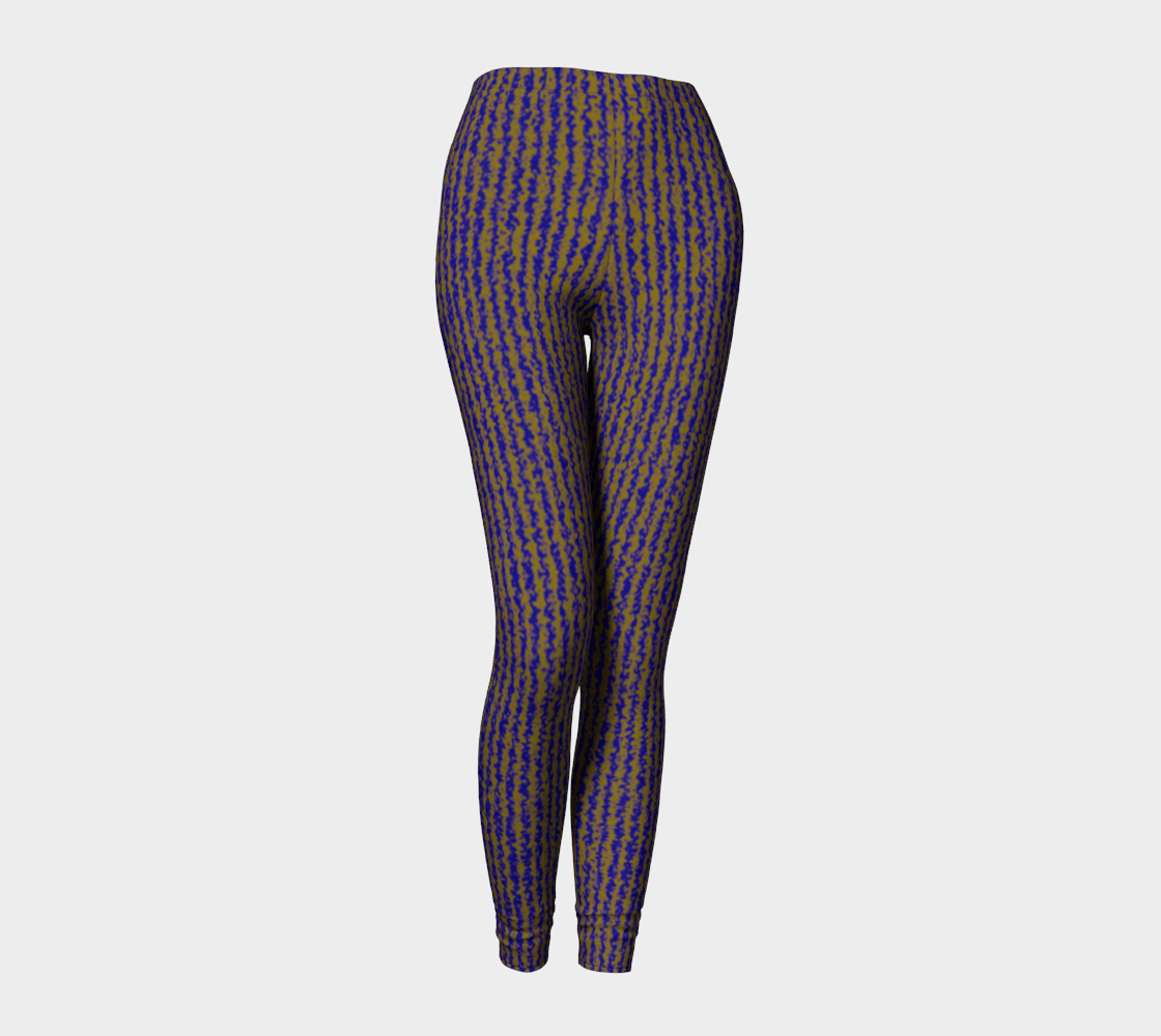 Color Noise Blue Yellow Leggings CAN