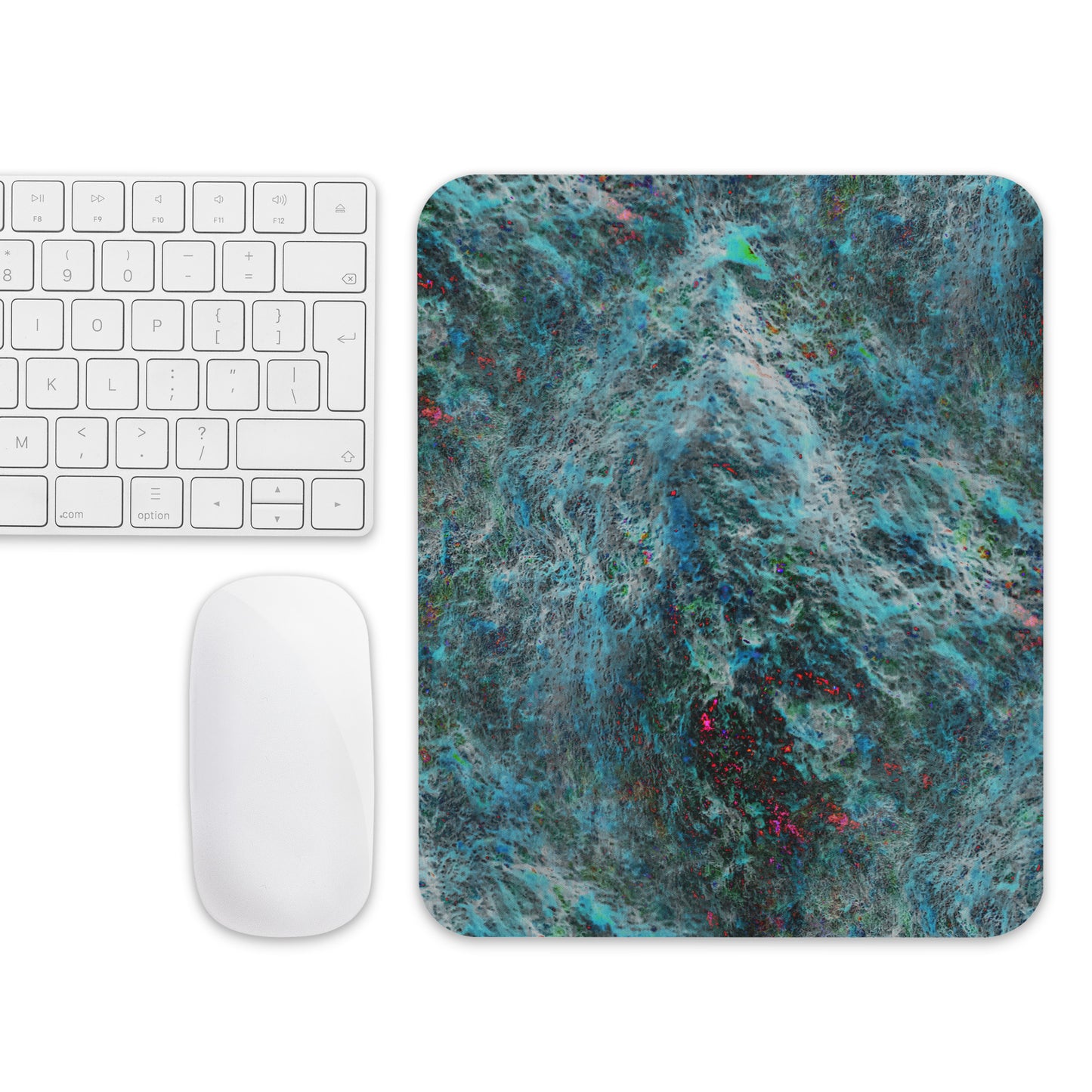 Blue Storm Mouse pad