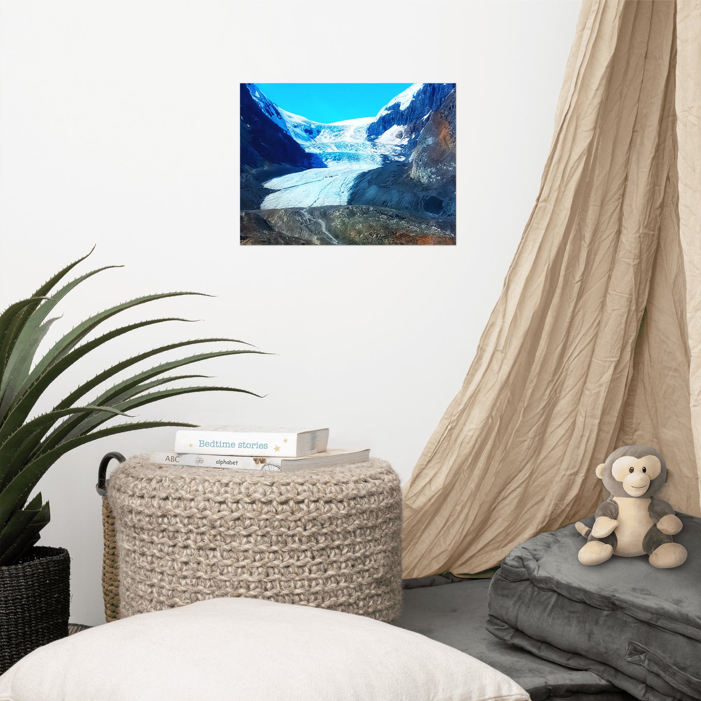 Ice Fields #1 Matte Photo paper poster