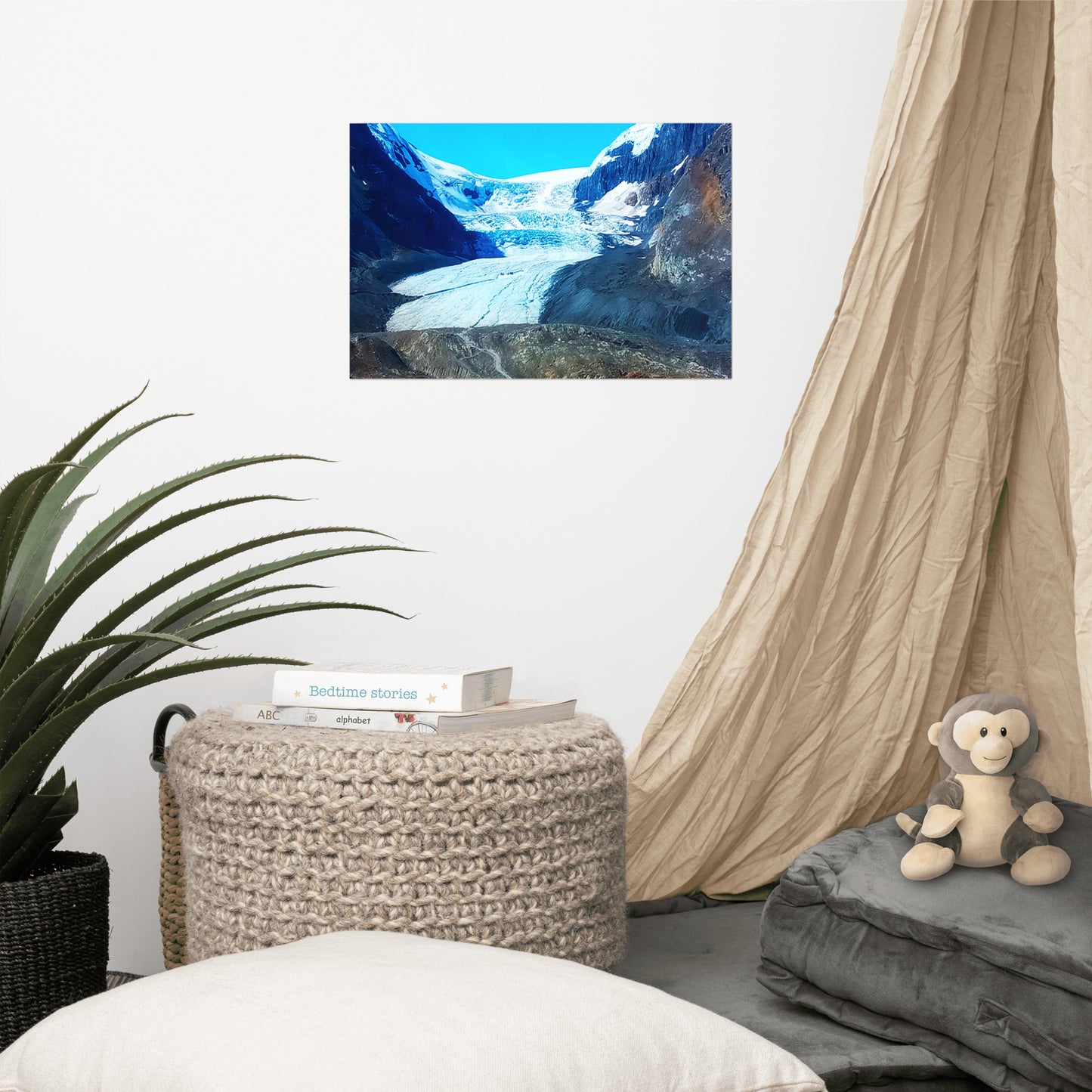 Ice Fields #1 Matte Photo paper poster