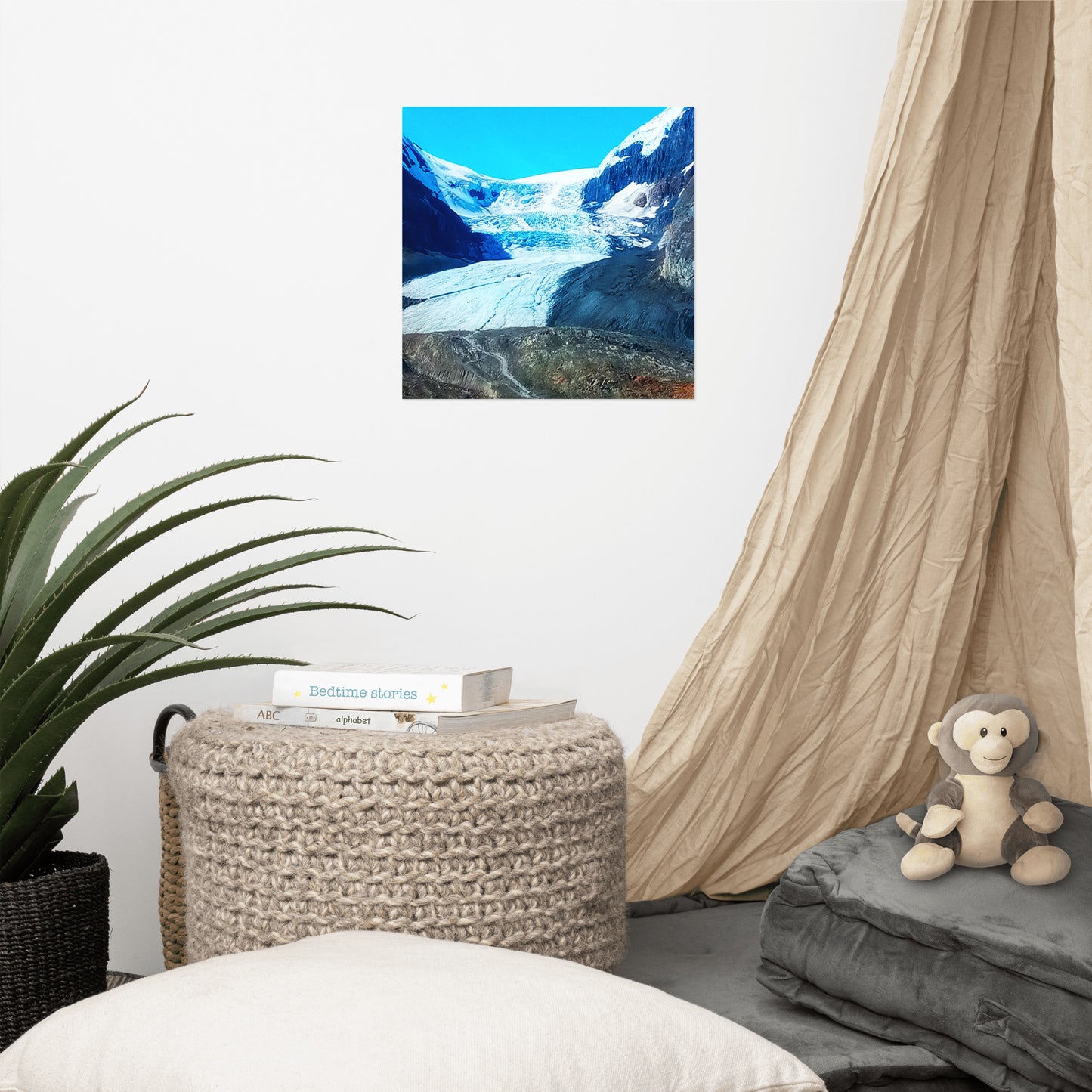 Ice Fields #1 Matte Photo paper poster