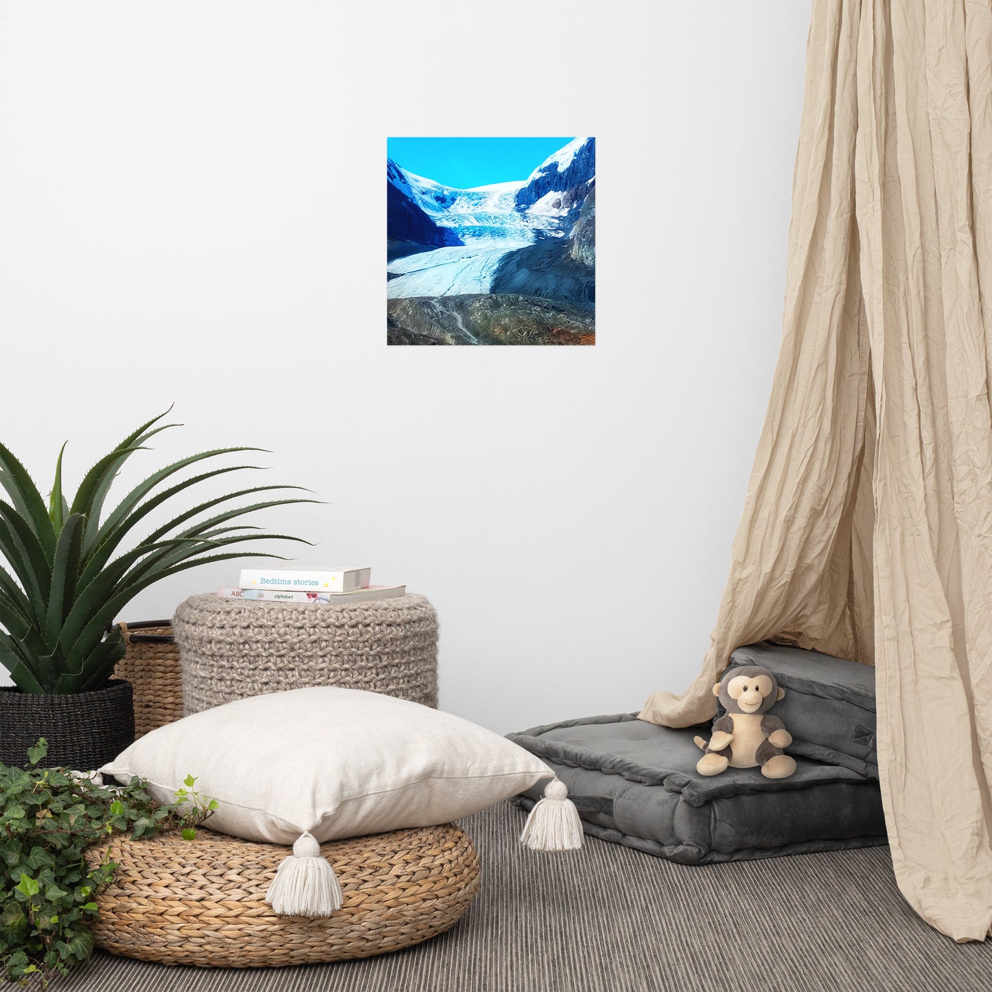 Ice Fields #1 Matte Photo paper poster
