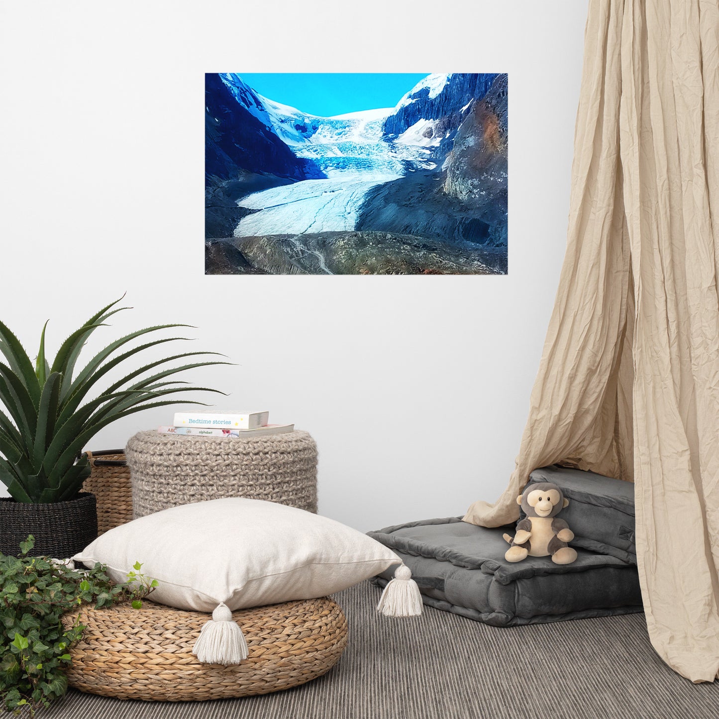 Ice Fields #1 Matte Photo paper poster