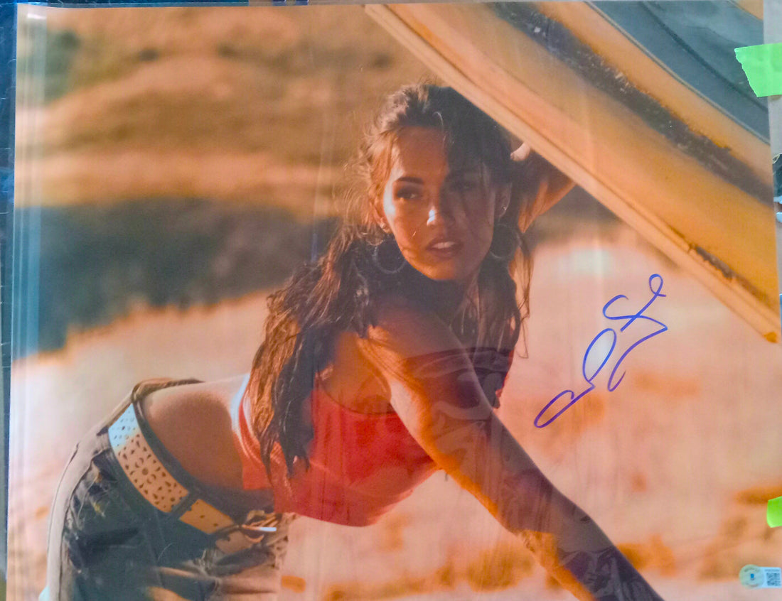 Unveiling Cinematic Brilliance: The Megan Fox Signed Transformer Photo