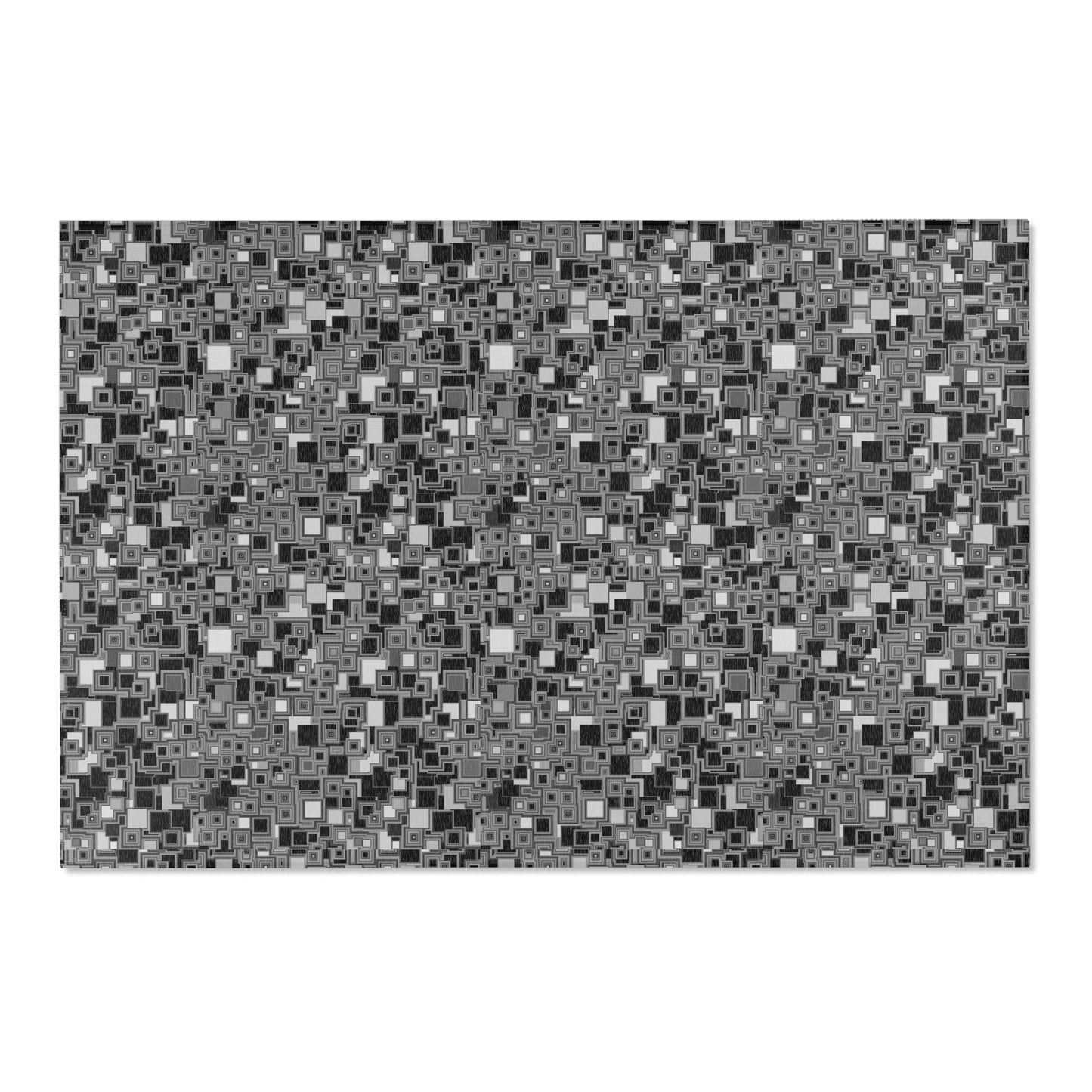 Fourth Dimension Stylish Geometric Area Rug