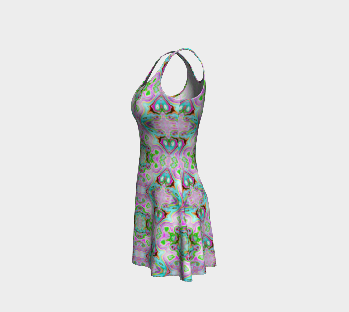 Abstract Flare Dress CAN