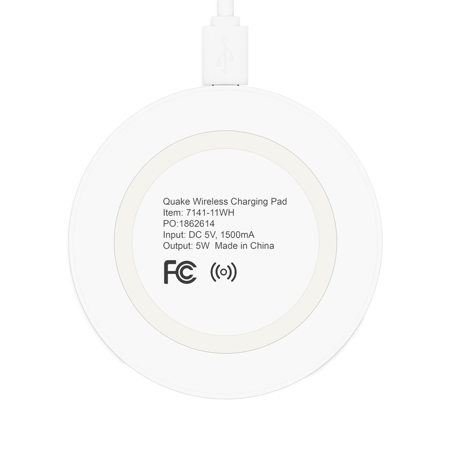 Winter Rose Quake Wireless Charging Pad