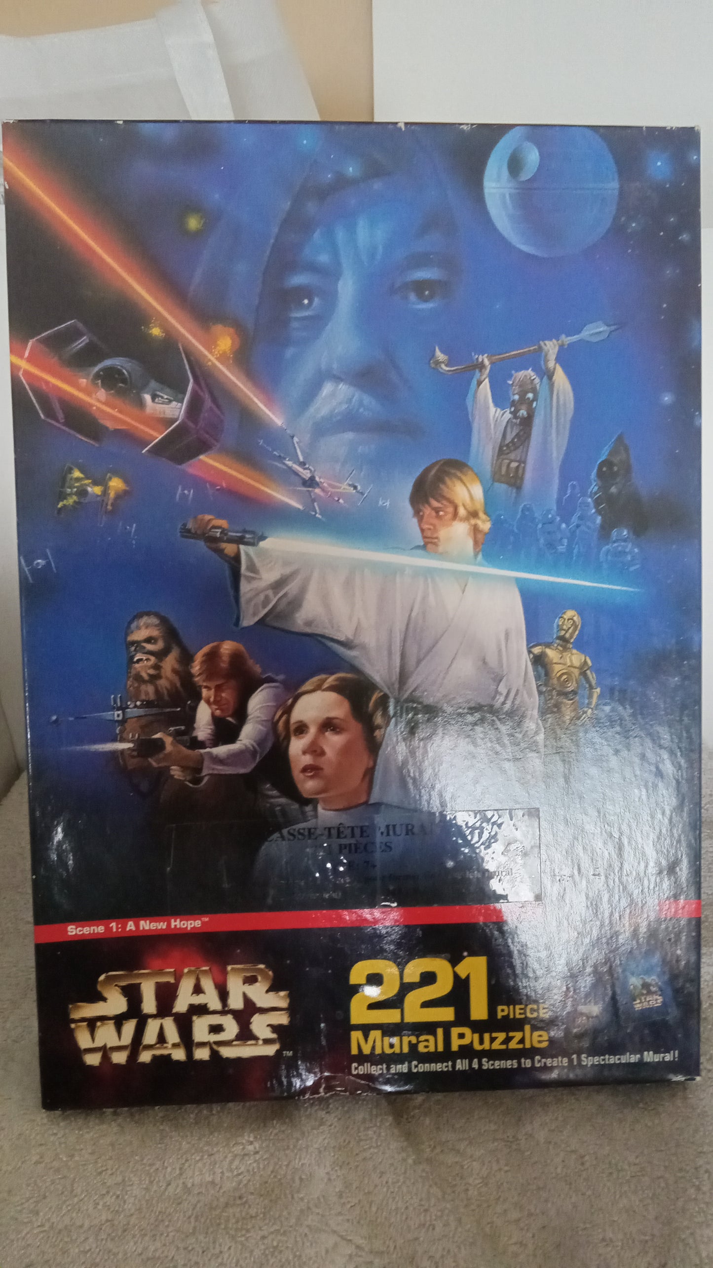 "Star Wars Episode 4 A New Hope" 221 Piece Puzzle