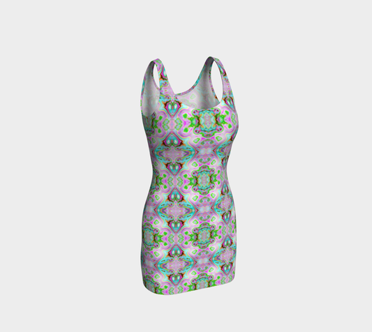 Abstract Bodycon Dress CAN