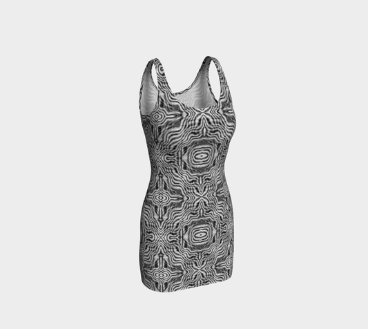 Illusive Zebra Body-Con Dress CAN