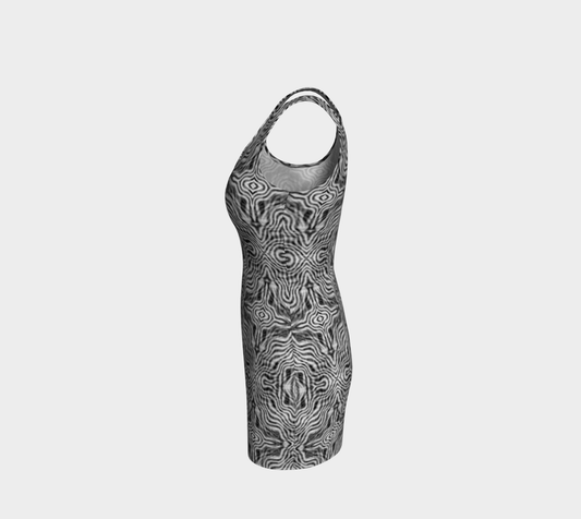 Illusive Zebra Body-Con Dress CAN