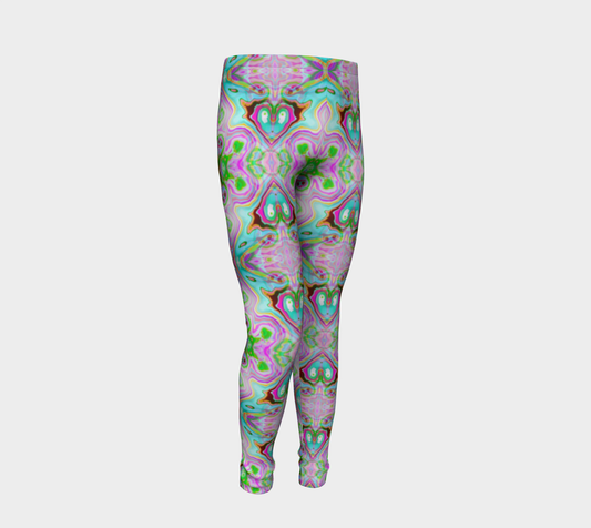 Abstract Youth Leggings CAN