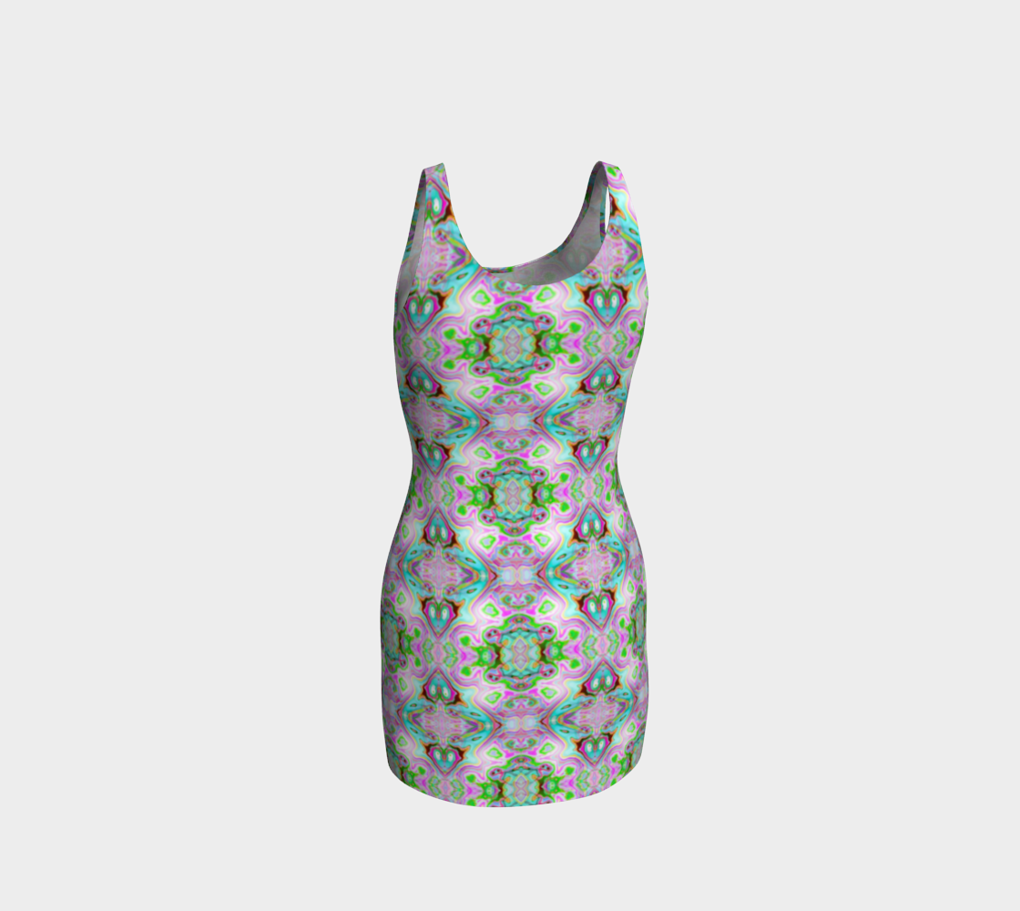 Abstract Bodycon Dress CAN