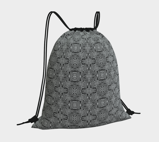 Illusive Zebra Drawstring Bag CAN