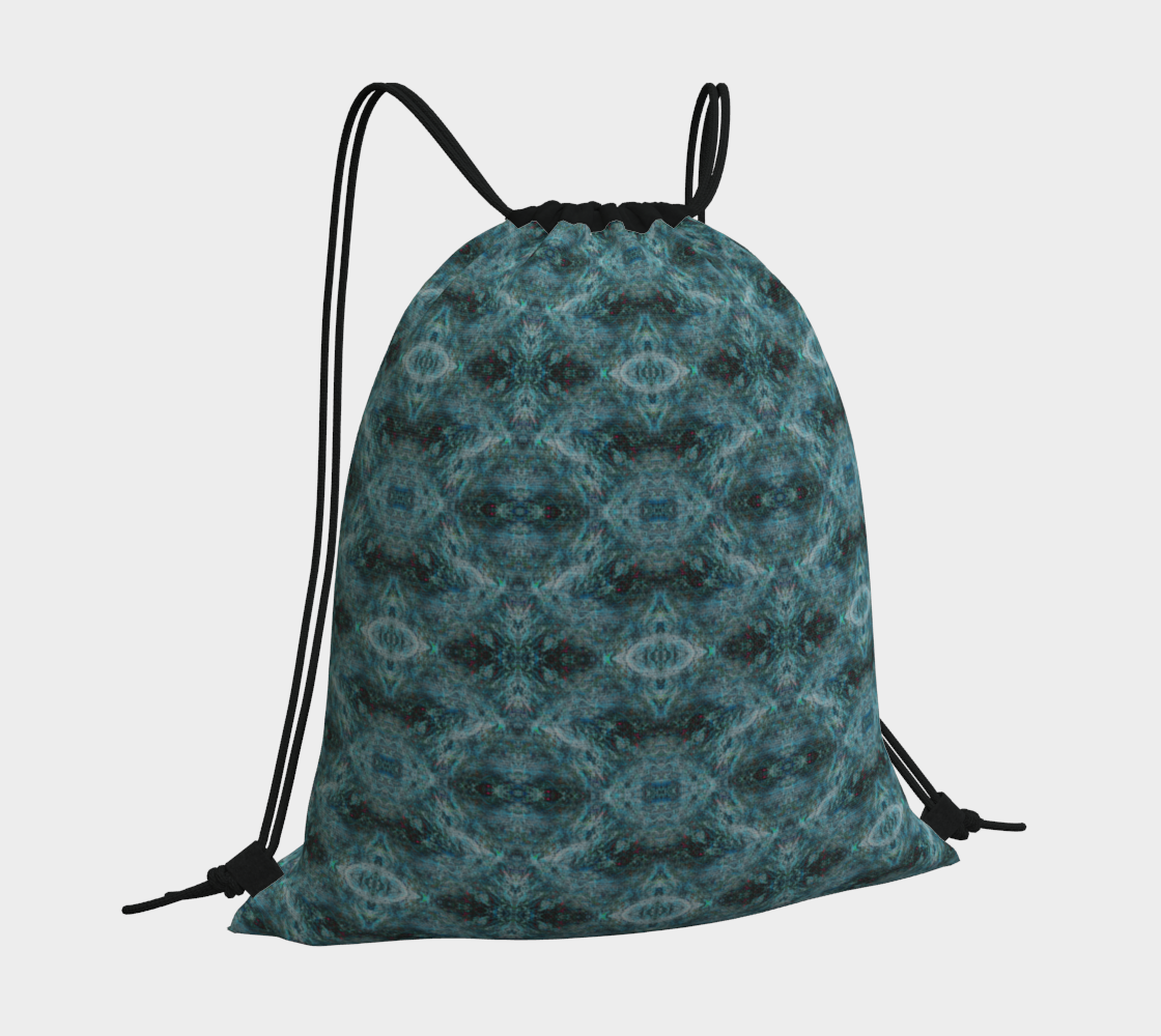 Blue Storm Drawstring Bag CAN