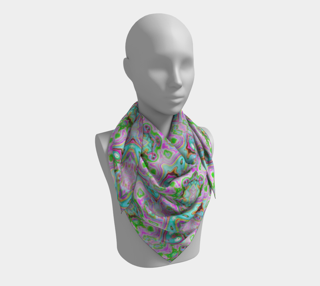 Abstract Square Scarf CAN