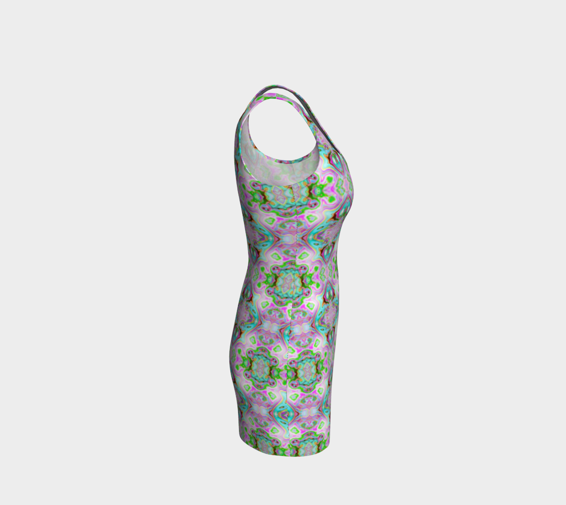 Abstract Bodycon Dress CAN