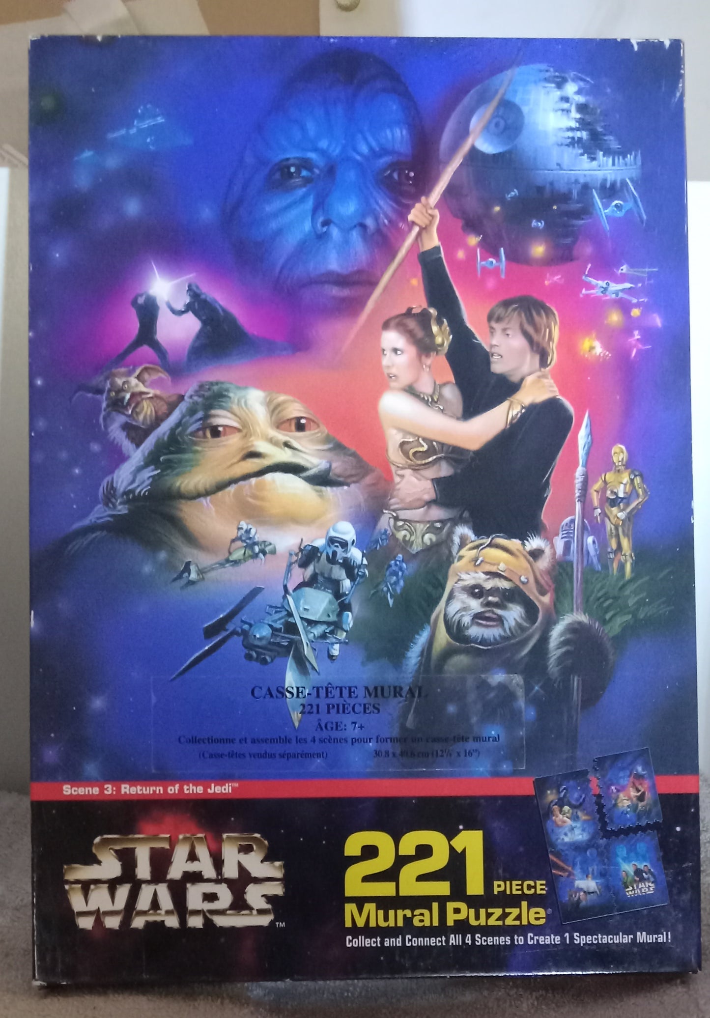 "Star Wars Episode 6 Return of the Jedi" 221 Piece Puzzle