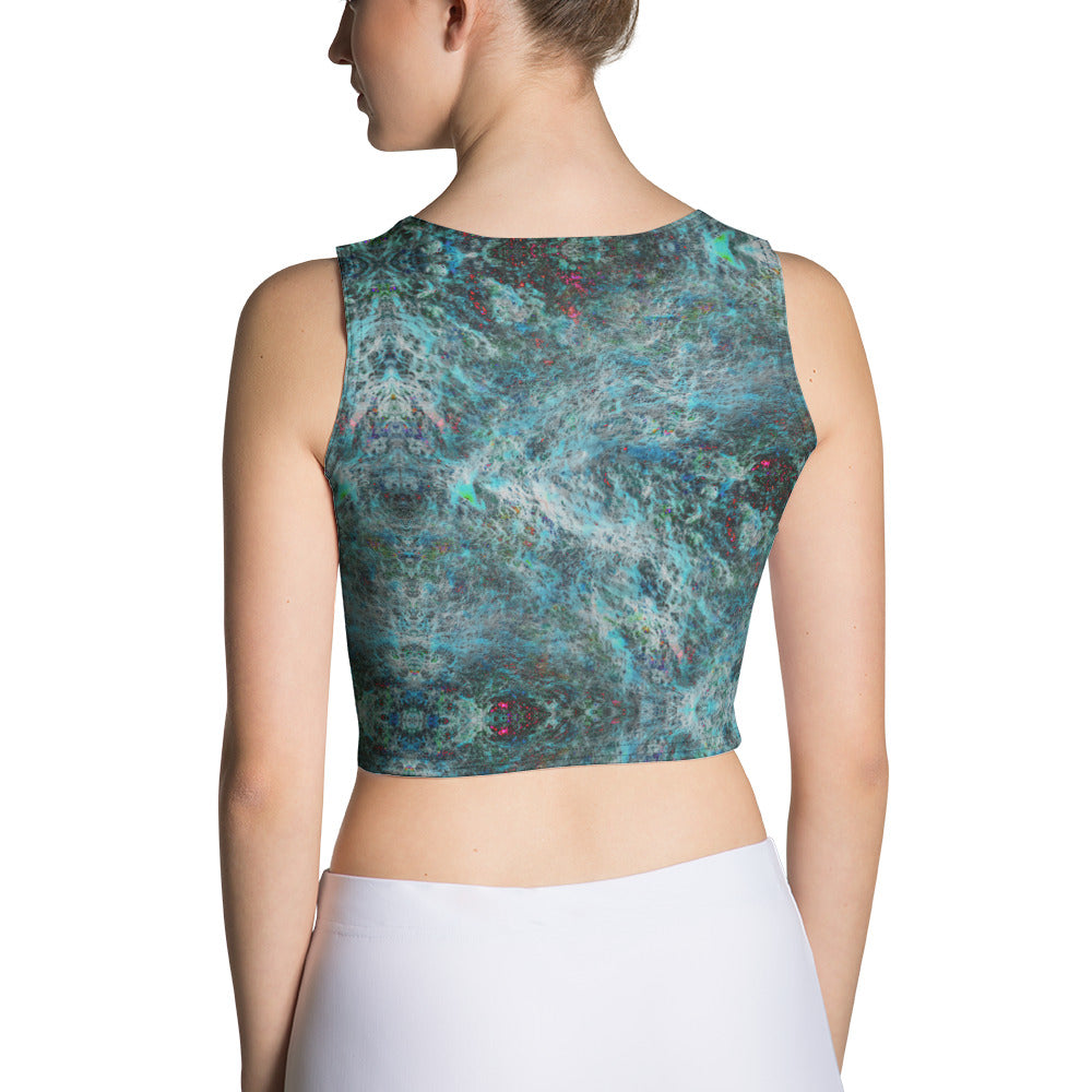 Blue Storm Crop Top