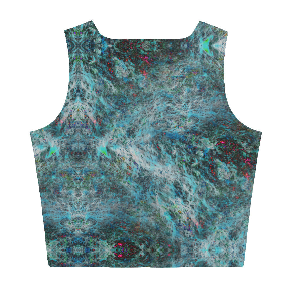 Blue Storm Crop Top