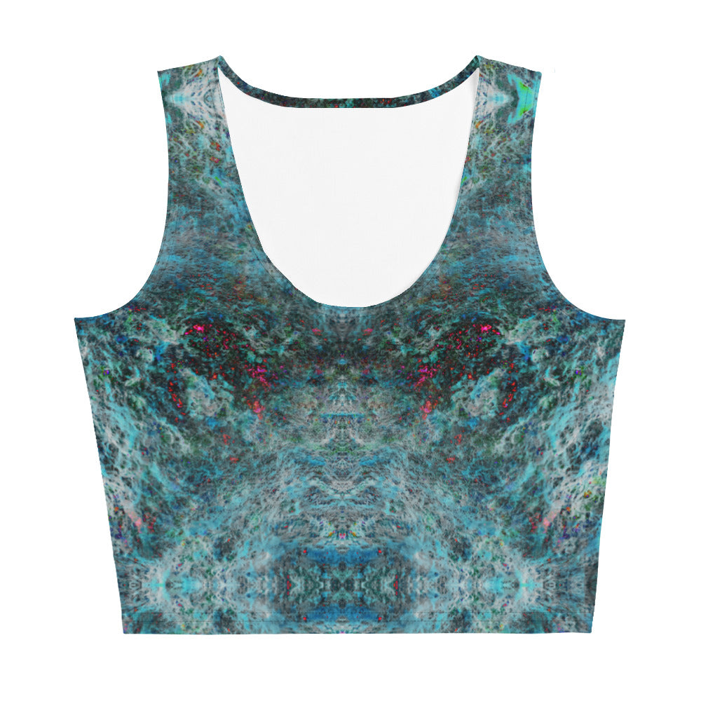 Blue Storm Crop Top