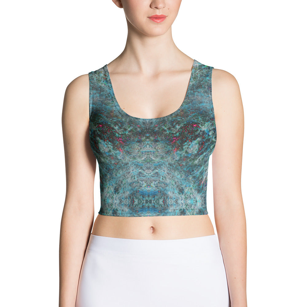 Blue Storm Crop Top