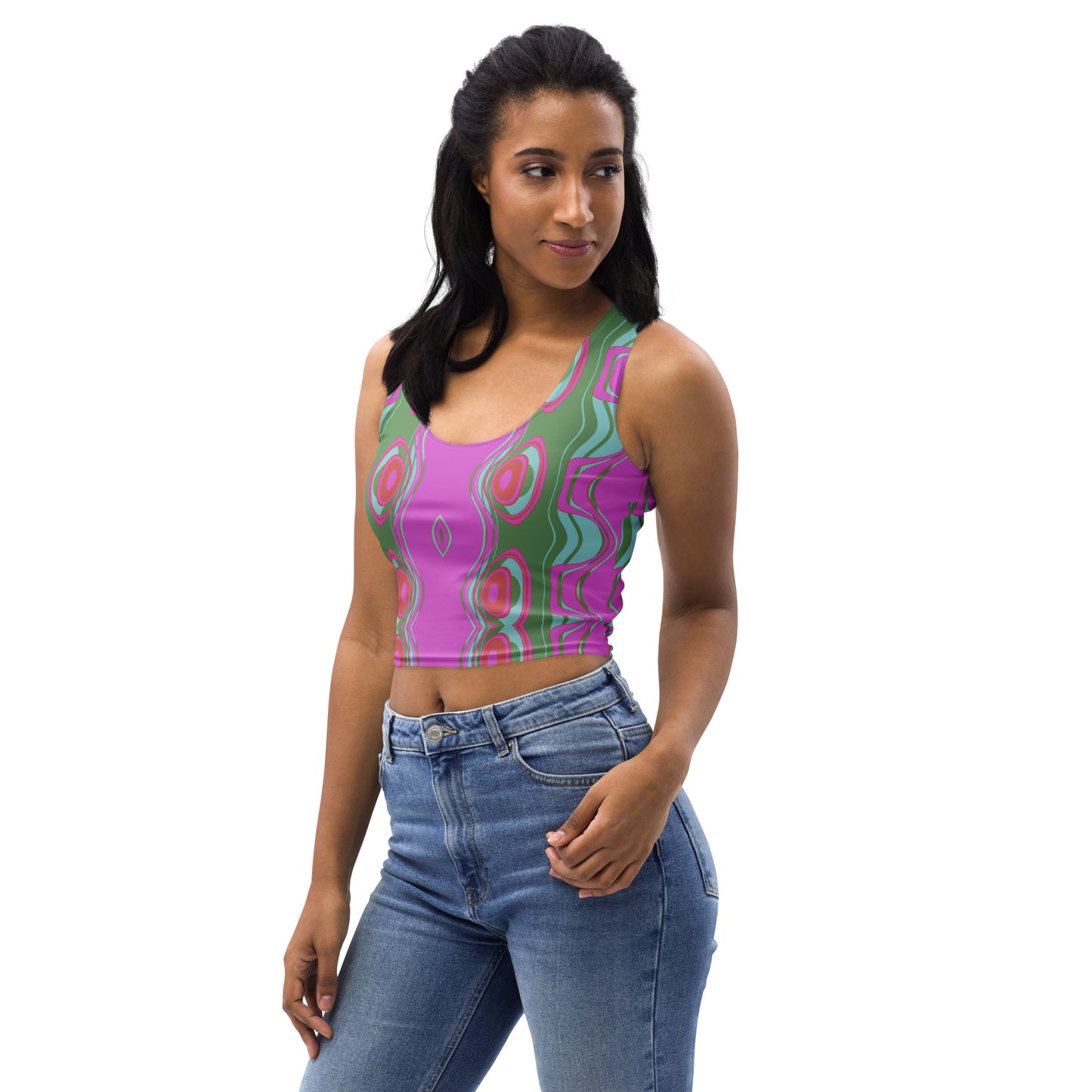 The Far Out Wave Crop Top