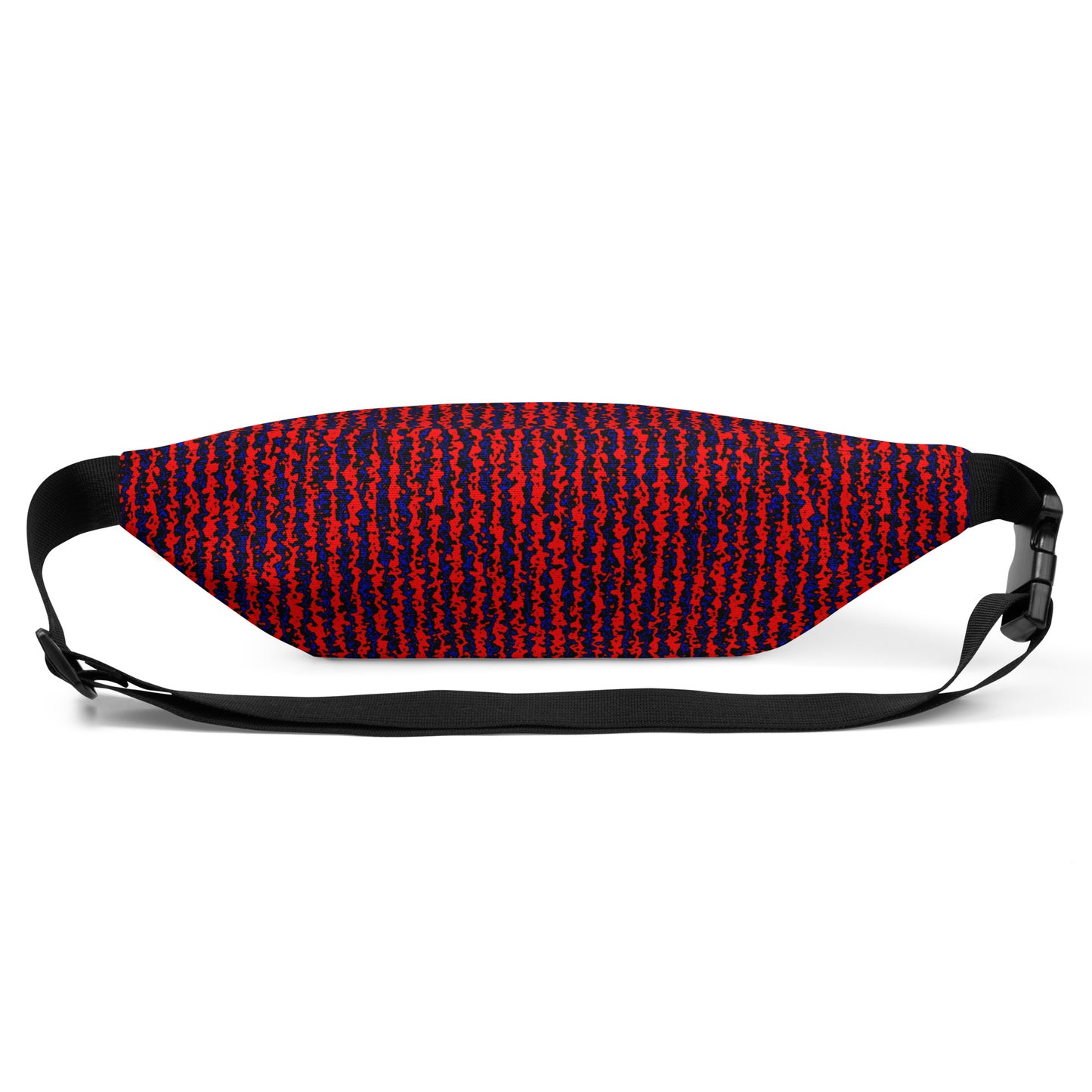 Color Noise Red & Blue & Black Fanny Pack