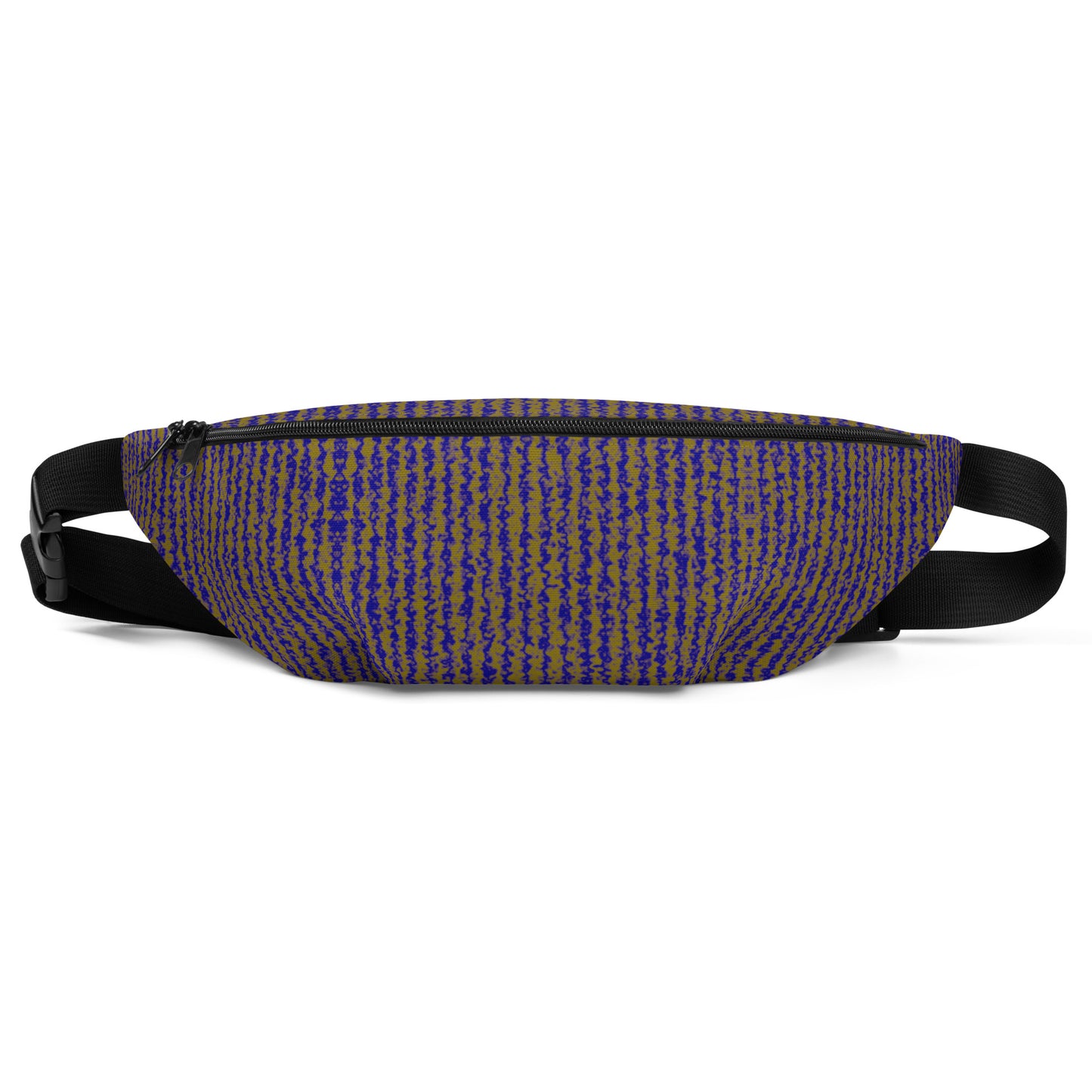 Color Noise Light Yellow & Blue Fanny Pack