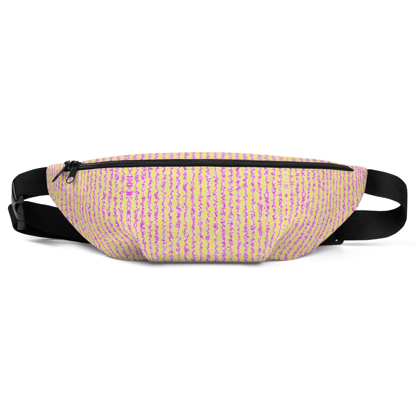 Color Noise Yellow & Purple Fanny Pack