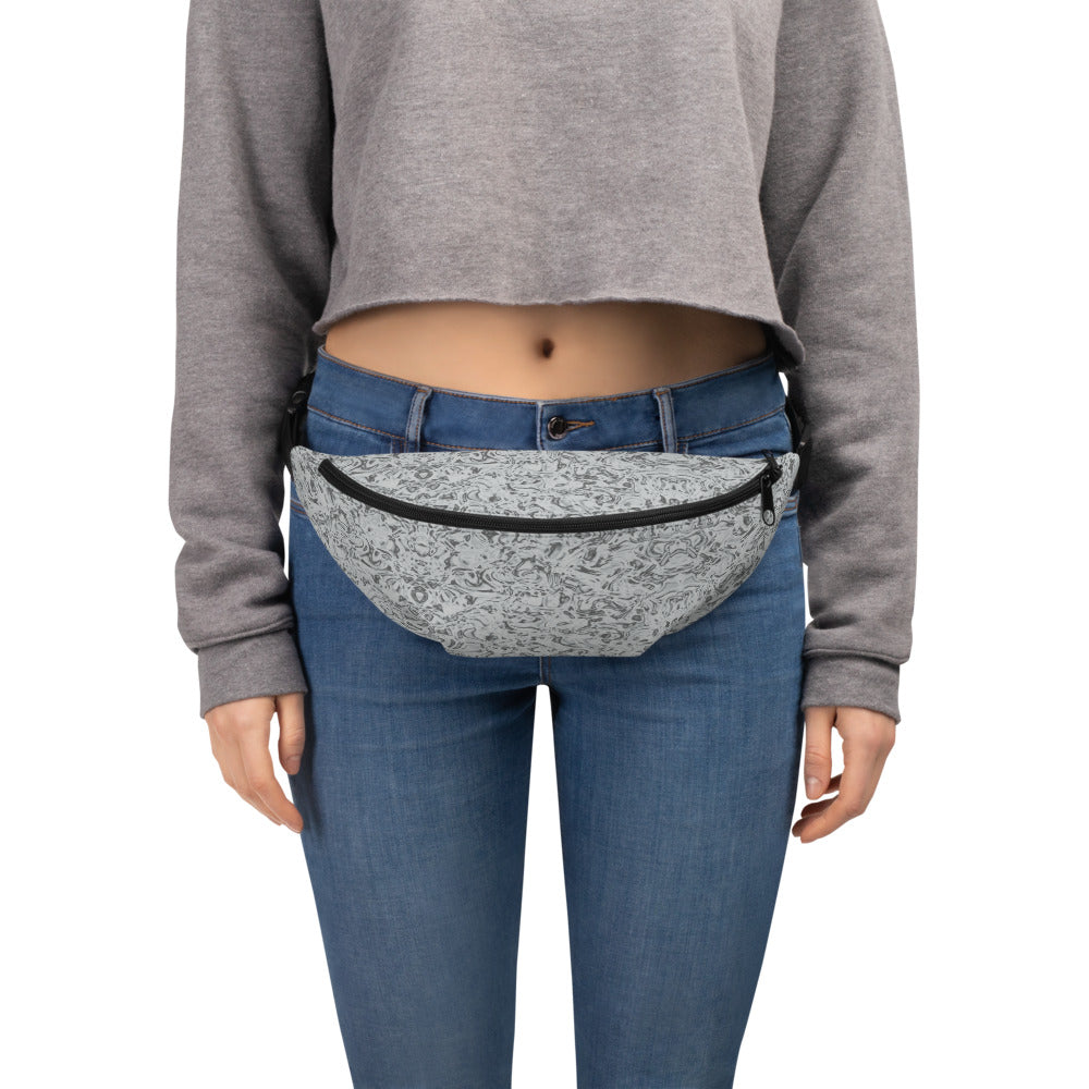 Rorschach White Fanny Pack