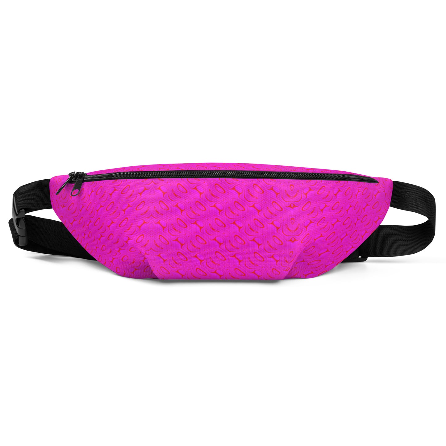 Red Purple Wave Fanny Pack