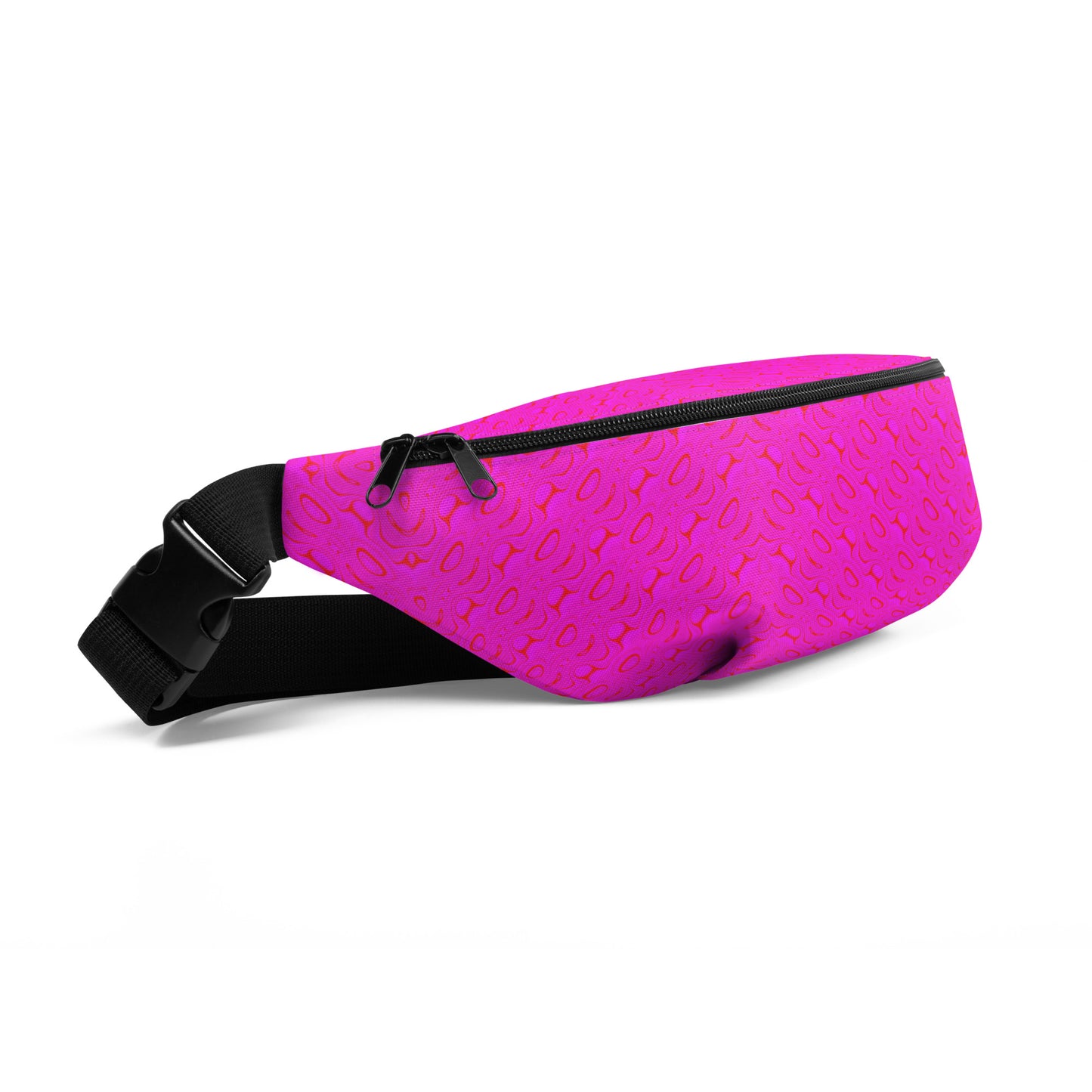 Red Purple Wave Fanny Pack