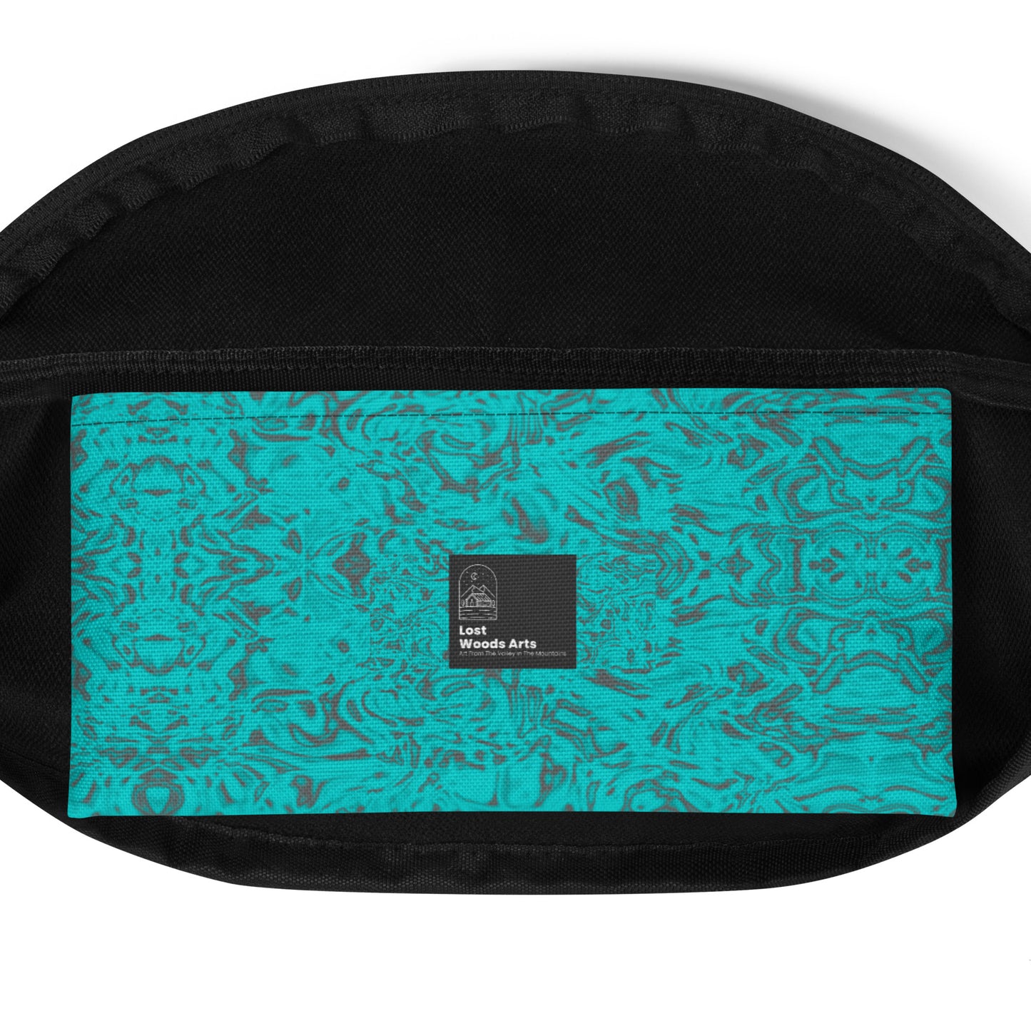 Rorschach Blue Fanny Pack