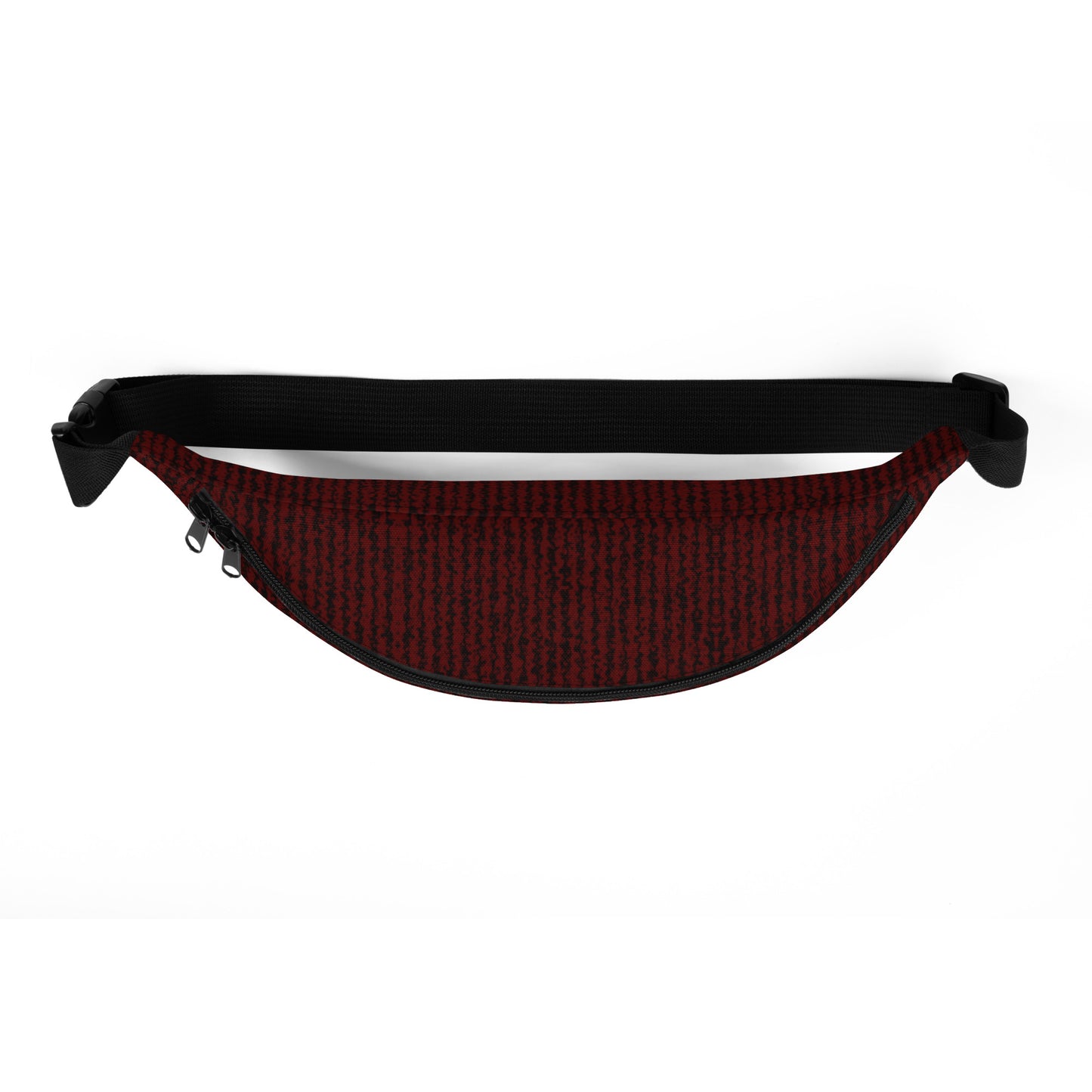 Color Noise Red & Black Fanny Pack