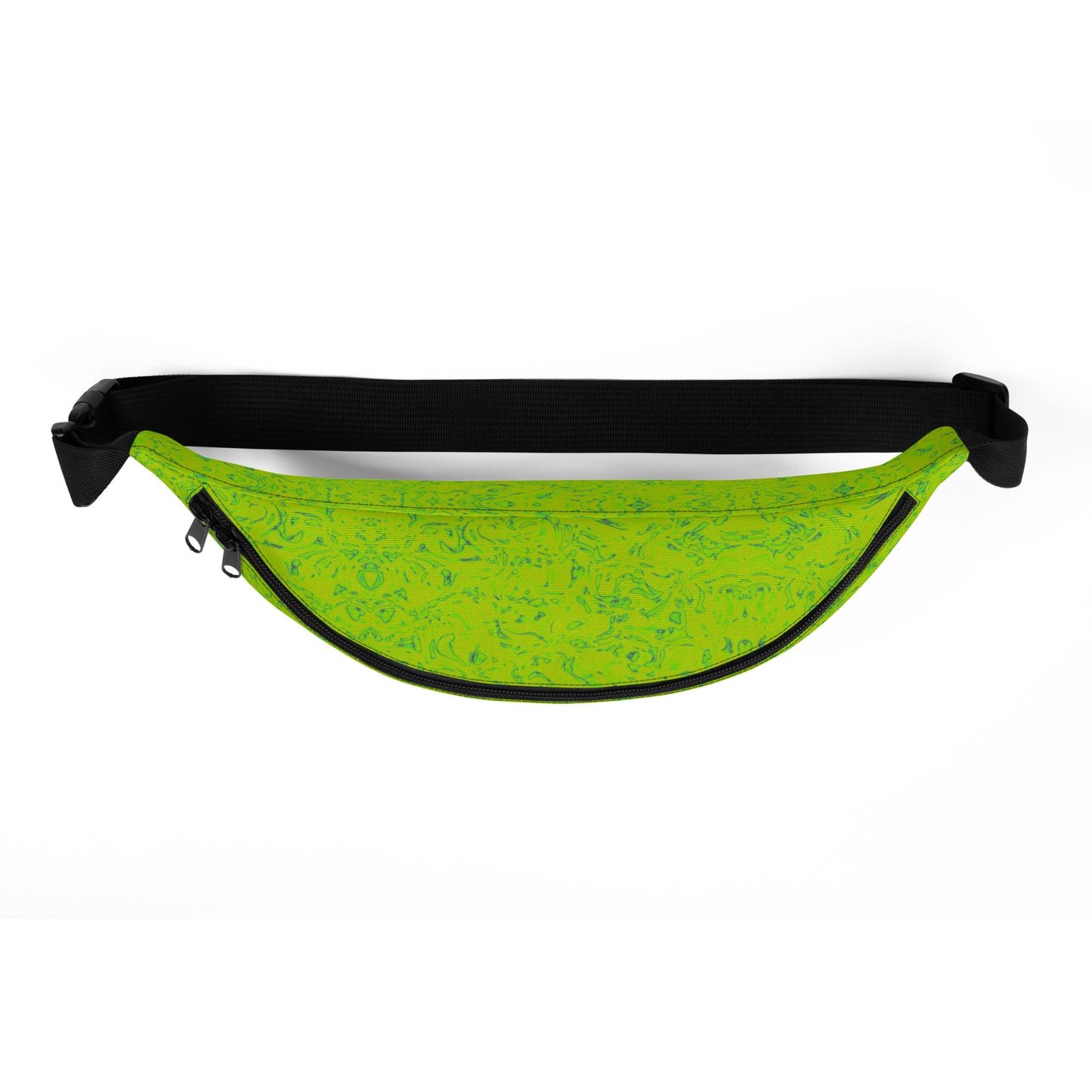 Rorschach Green Fanny Pack