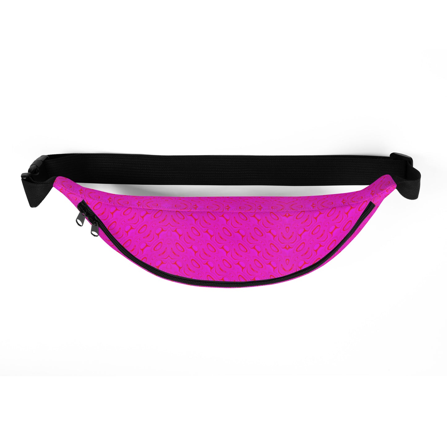 Red Purple Wave Fanny Pack