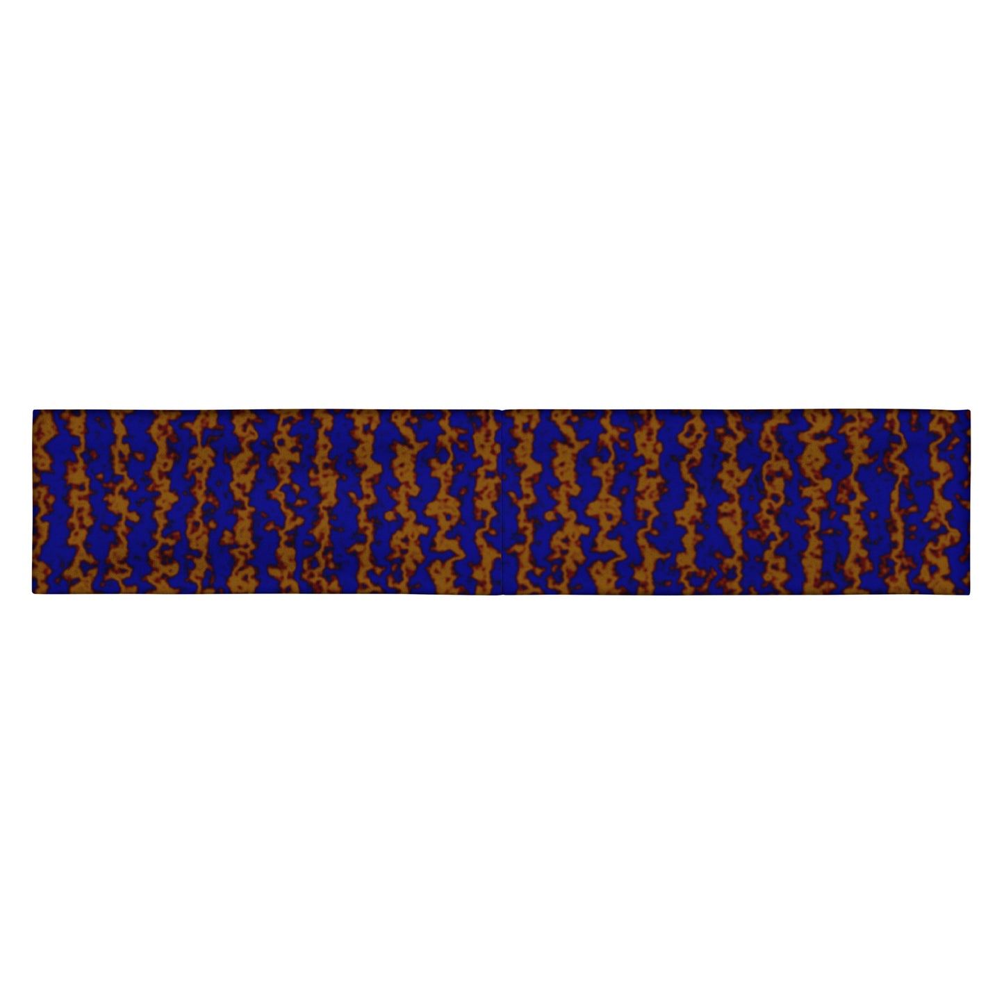 Color Noise Dark Blue Yellow Headband