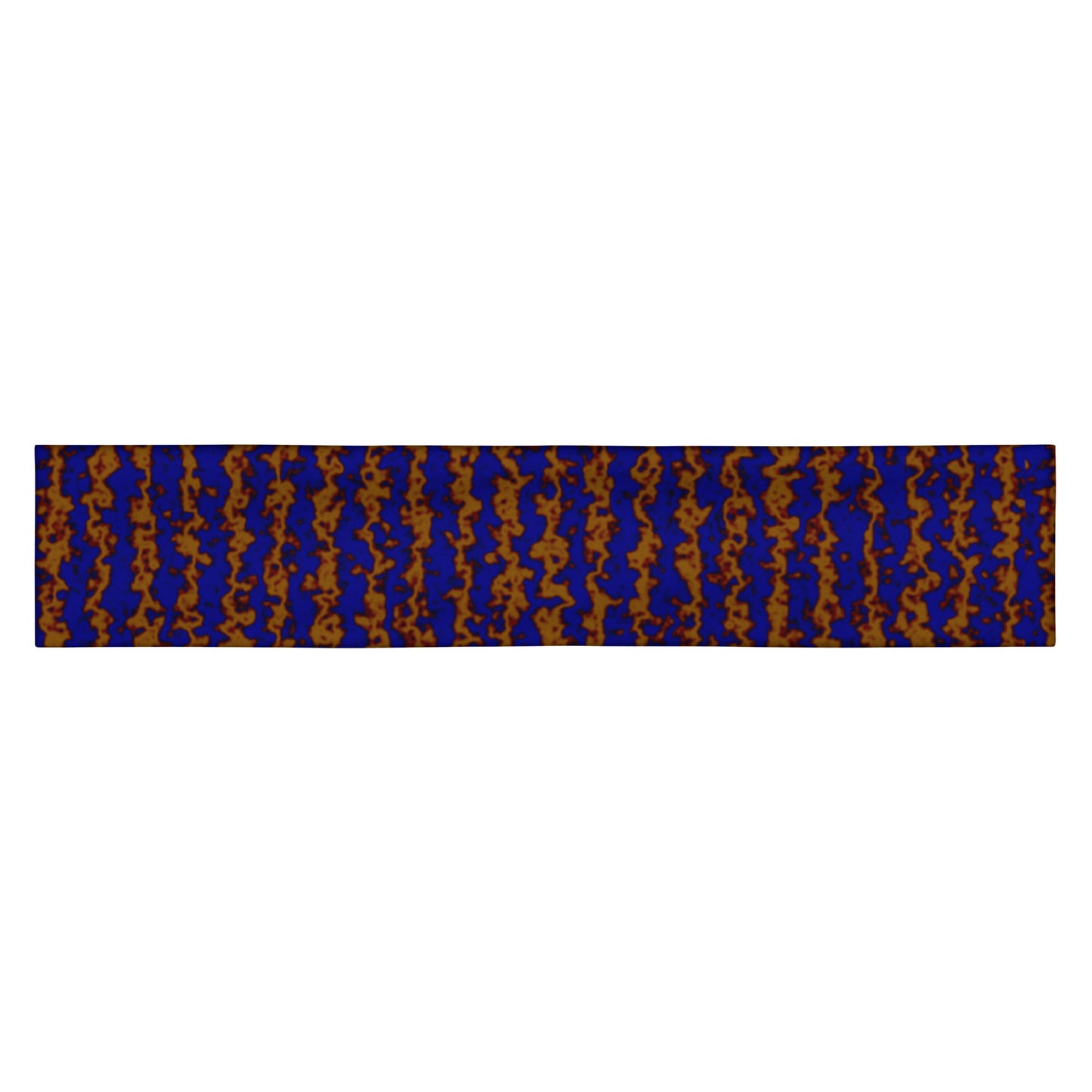 Color Noise Dark Blue Yellow Headband