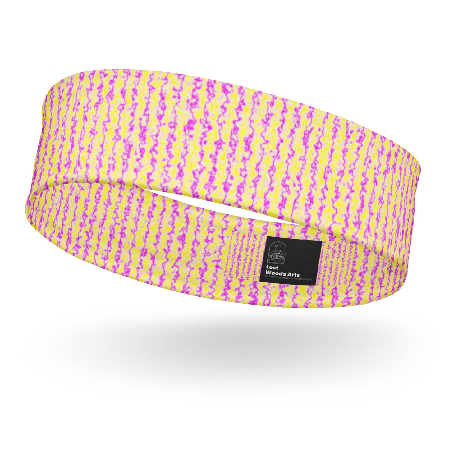 Color Noise Yellow & Purple Headband