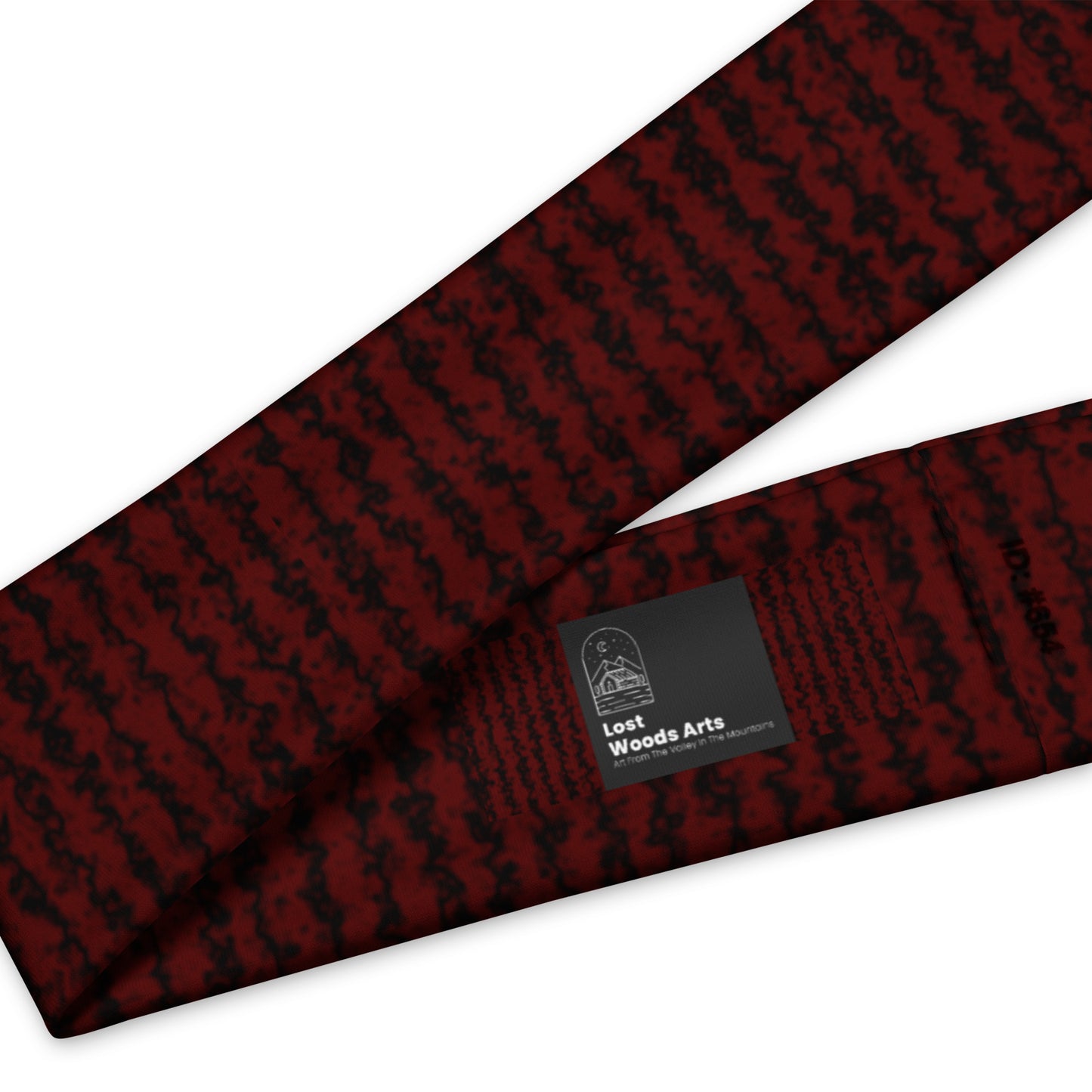 Color Noise Red & Black Headband