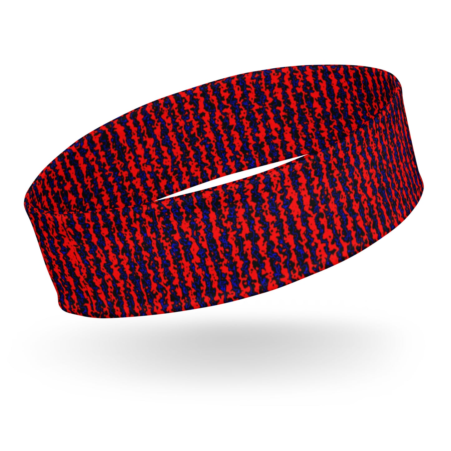 Color Noise Red & Blue & Black Headband