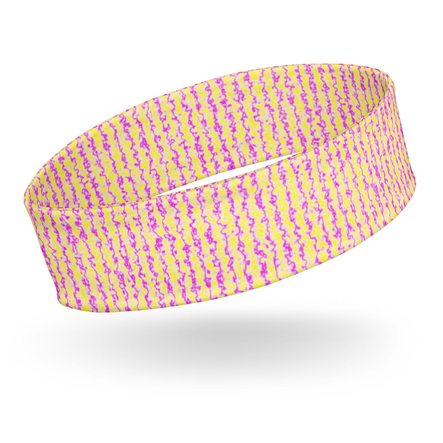 Color Noise Yellow & Purple Headband