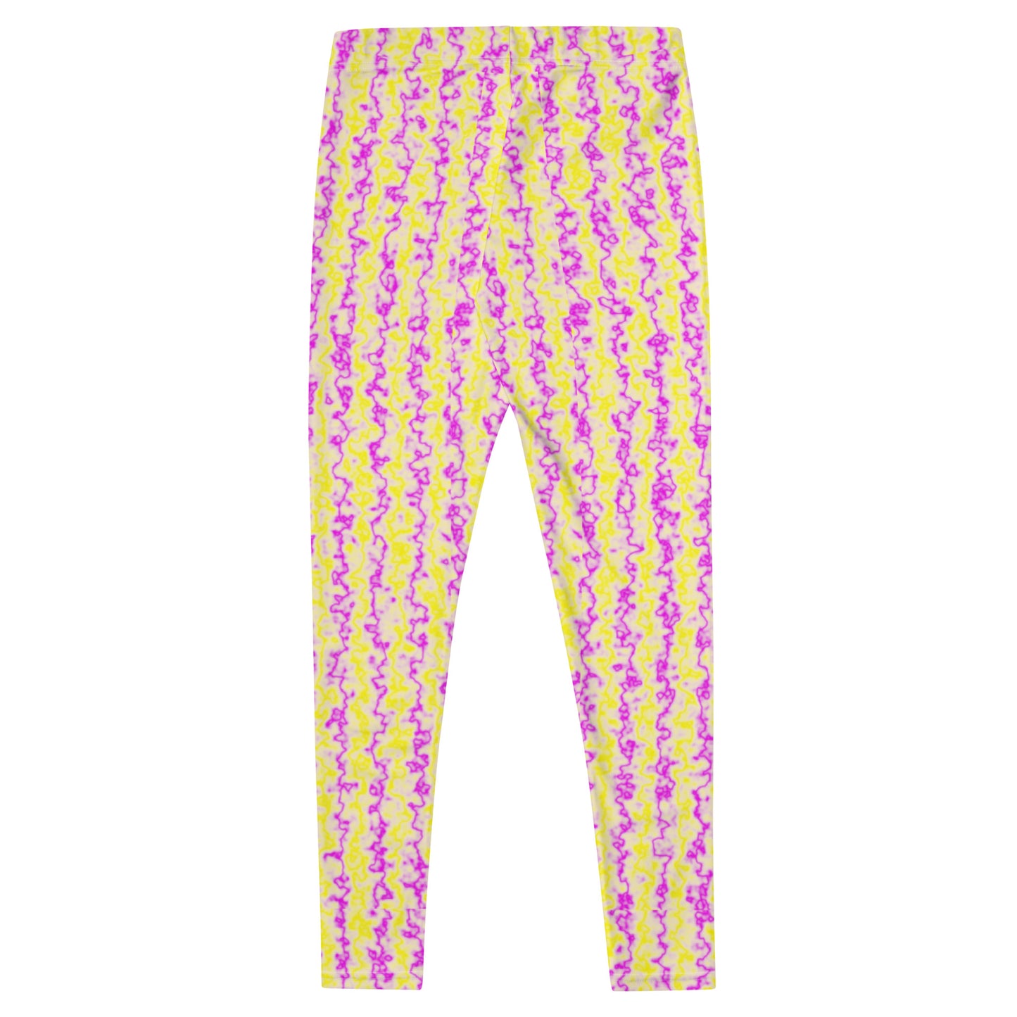 Color Noise Yellow & Purple Leggings