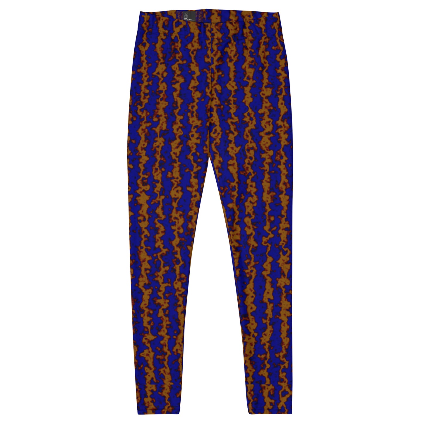 Color Noise Dark Yellow & Blue Leggings