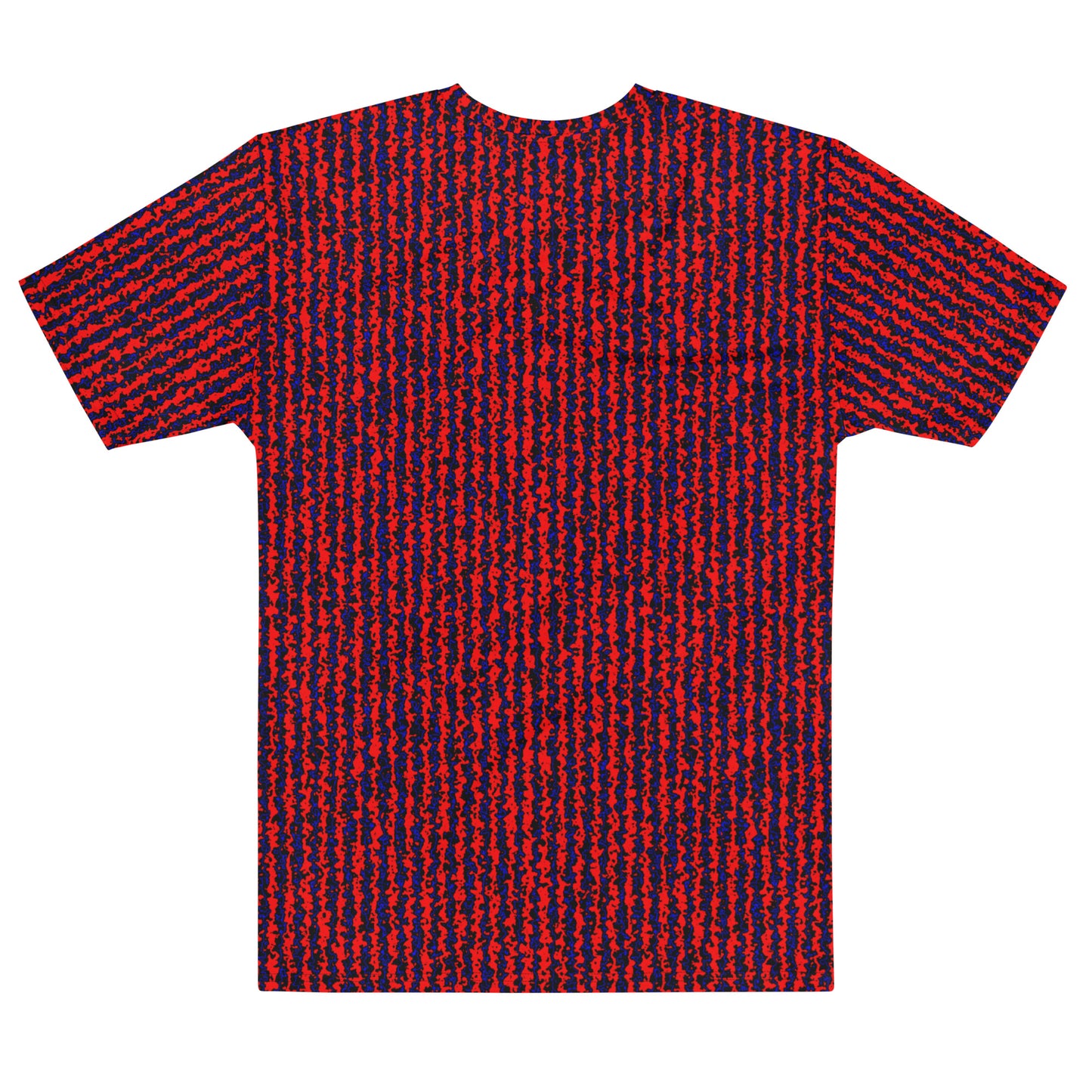 Red & Black Color Noise Men's t-shirt