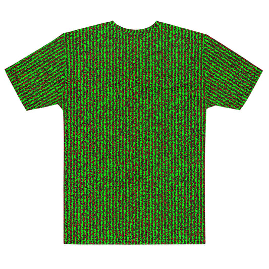 Color Noise Red Green Black Men's t-shirt