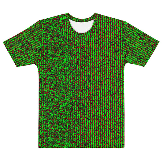 Color Noise Red Green Black Men's t-shirt